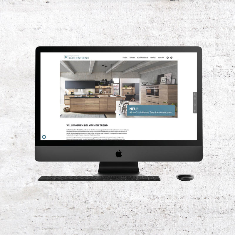 Der Küchenring Blog Bild Händler Monitor view Websites Küchentrend Rosswag