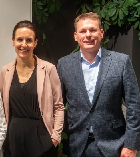 Sandra Hinzen und Markus Wendel nebeneinander.