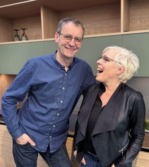 Geschäftsführung des Küchenateliers Glauchau: Matthias Krüger und Heidi.