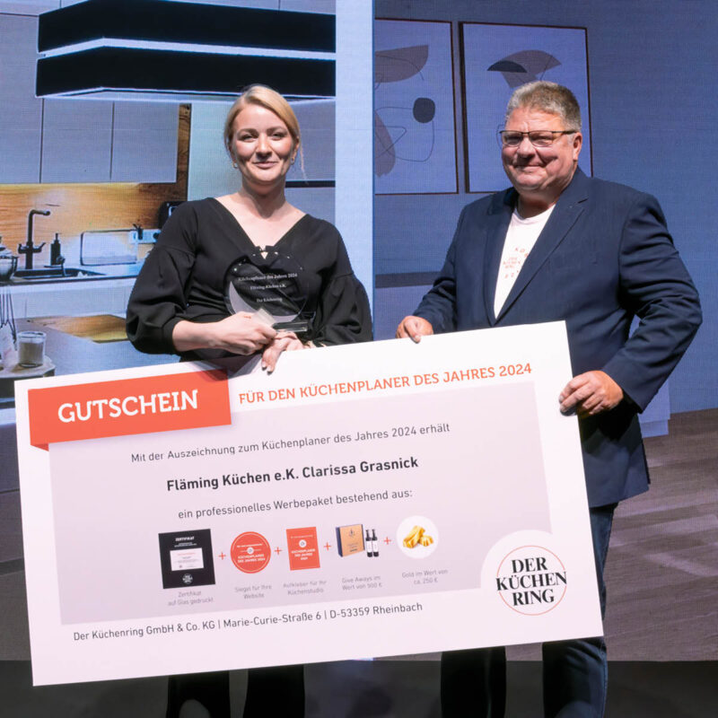 Ein Gewinner des Küchenplaner des Jahres 2024
