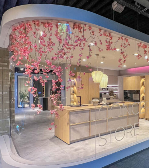 Showroom von nobilia auf der Küchenmeile 2025.