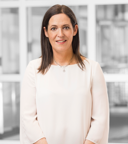 Portrait der Marketingleiterin des Küchenrings Julia Fenrich.